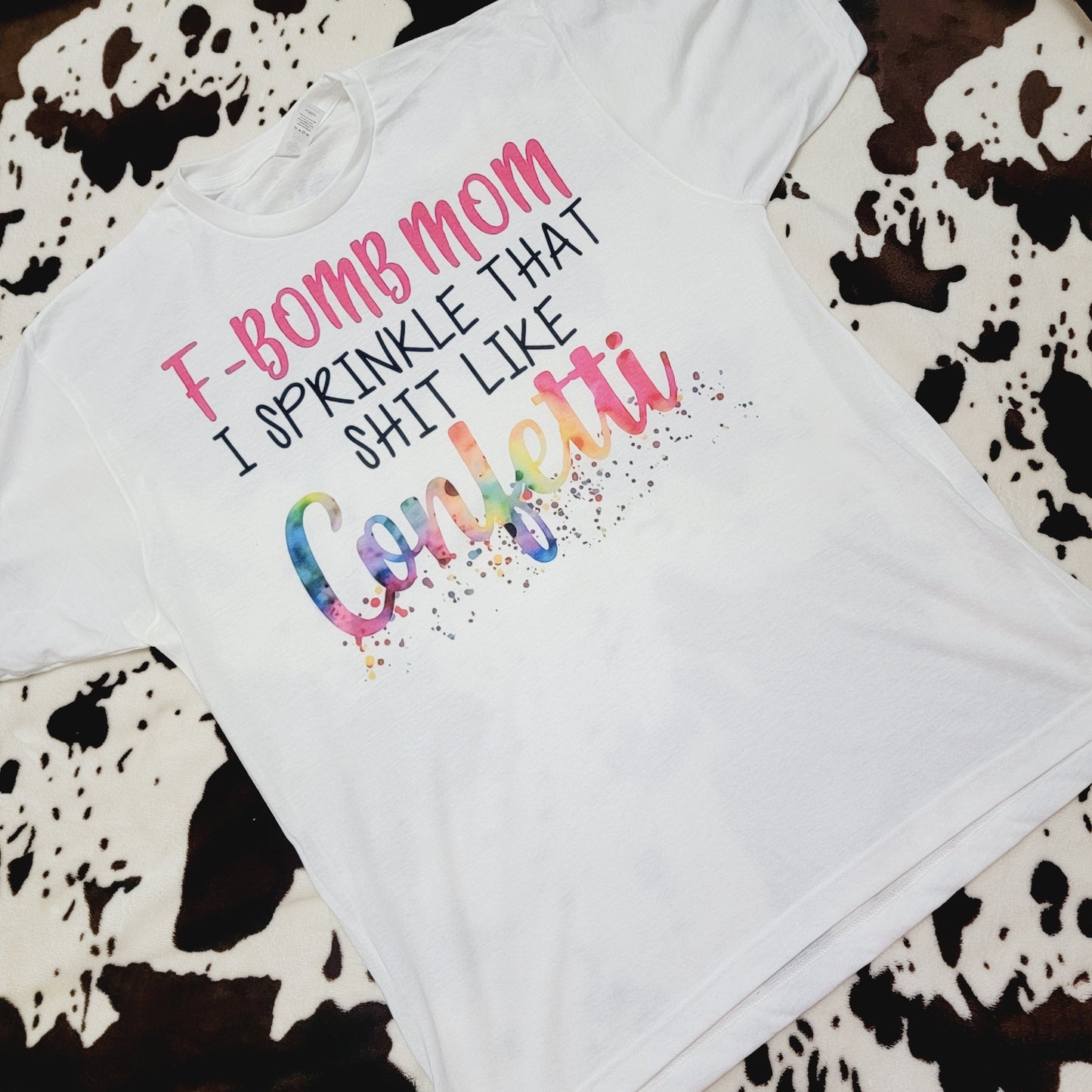 F-Bomb Mom Graphic T-Shirt