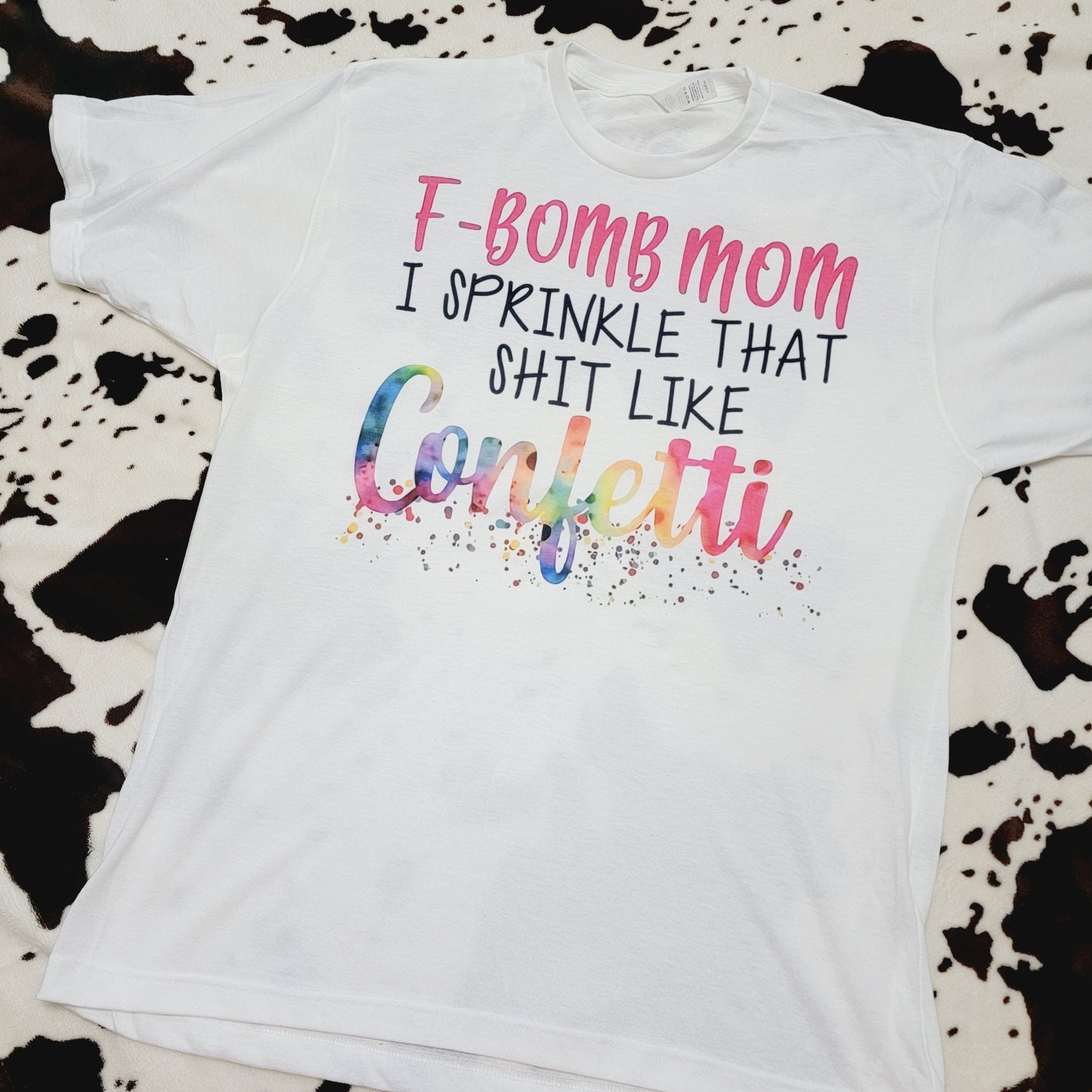F-Bomb Mom Graphic T-Shirt