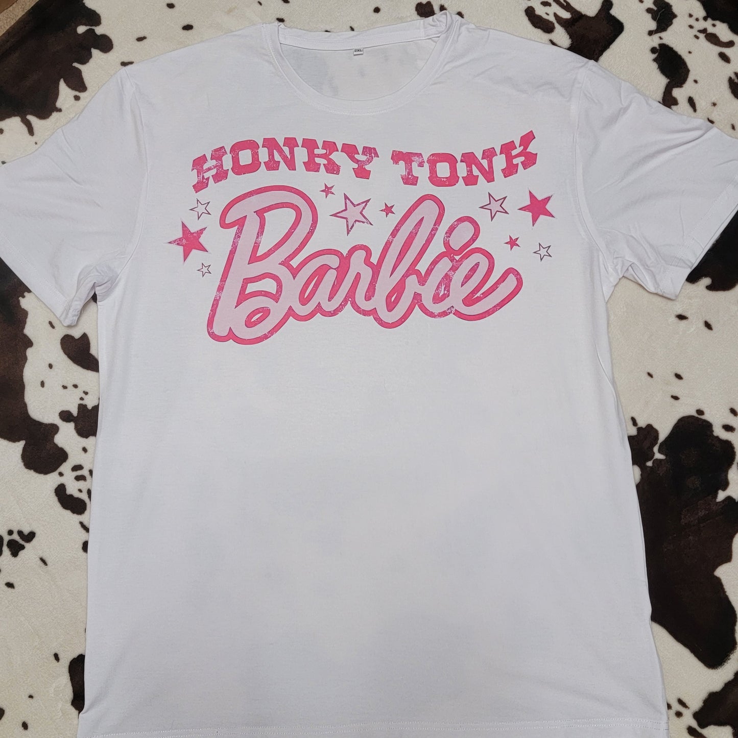 Honky Tonk Barbie Western Graphic T-Shirt