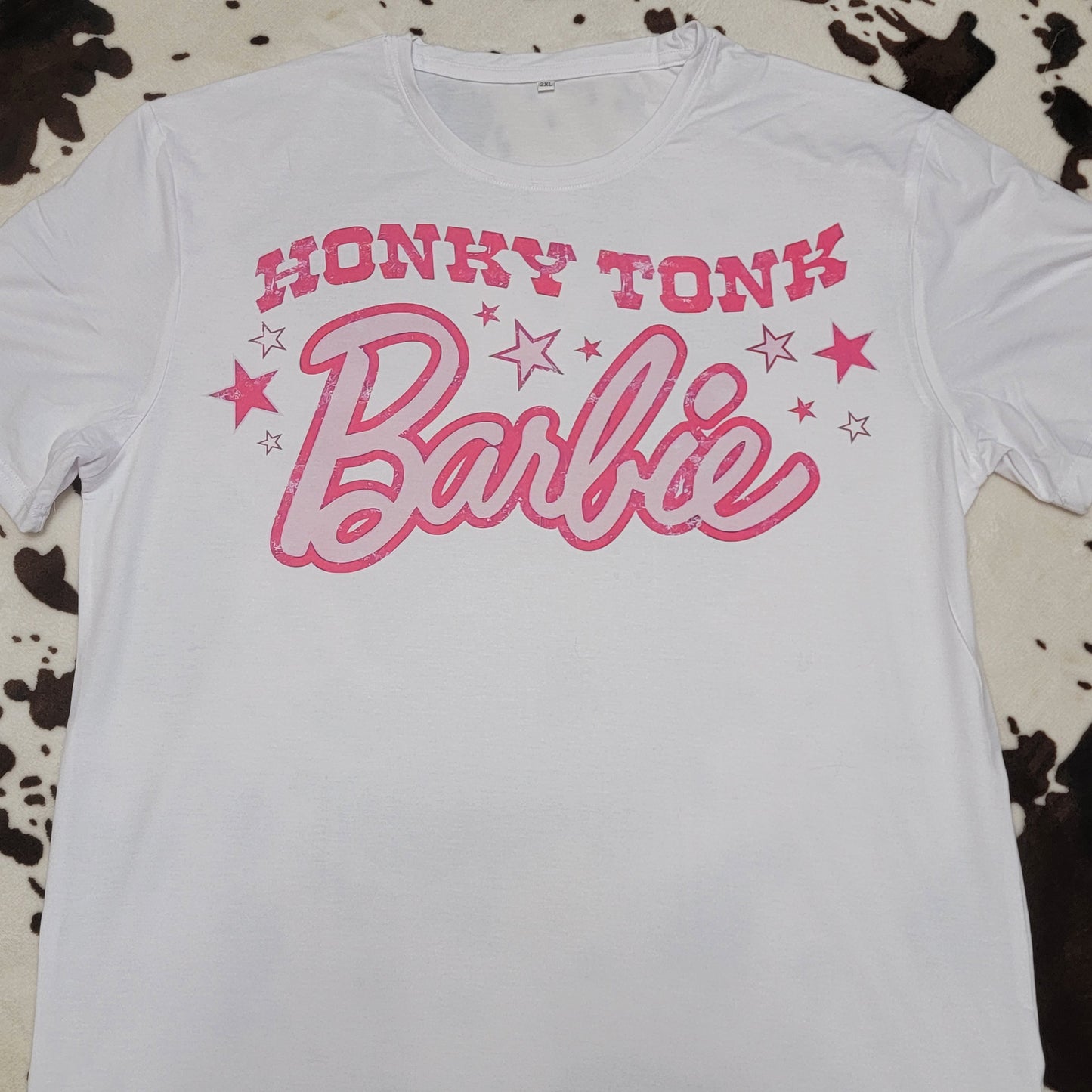 Honky Tonk Barbie Western Graphic T-Shirt