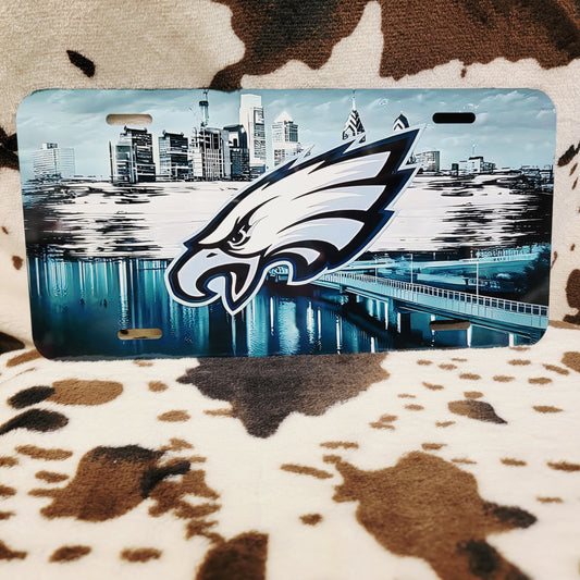 Philadelphia Eagles Football Car Tag License Plate