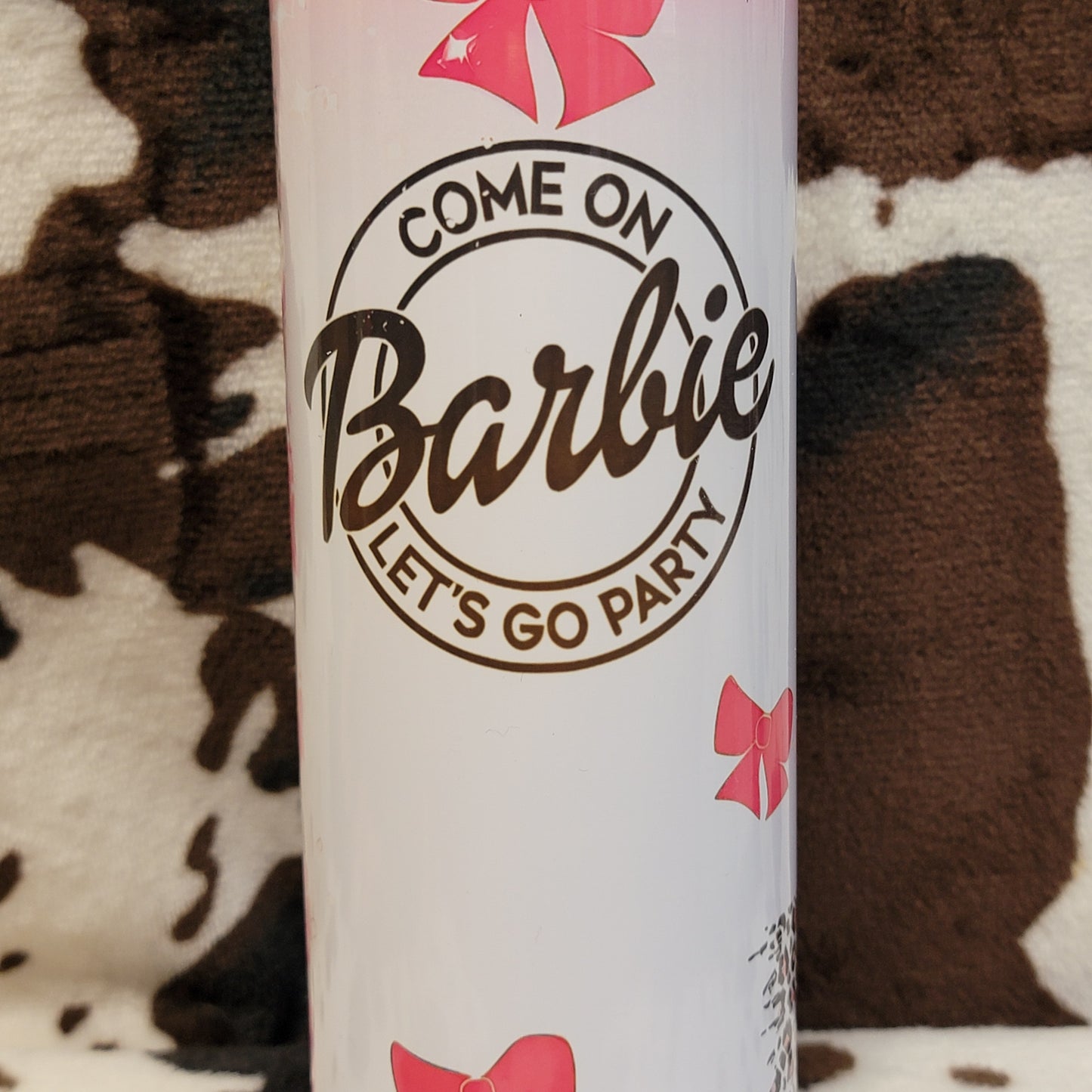 Barbie Animal Print 20oz Skinny Tumbler