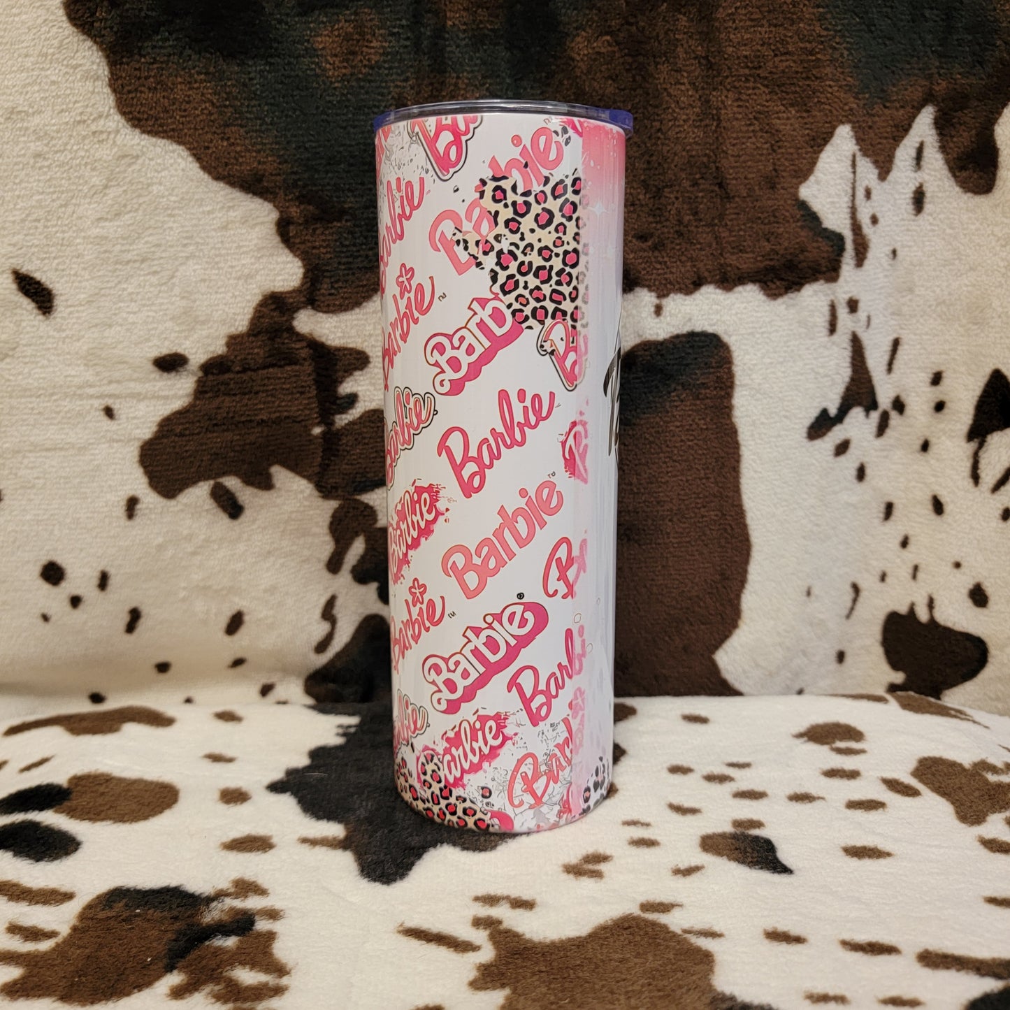 Barbie Animal Print 20oz Skinny Tumbler