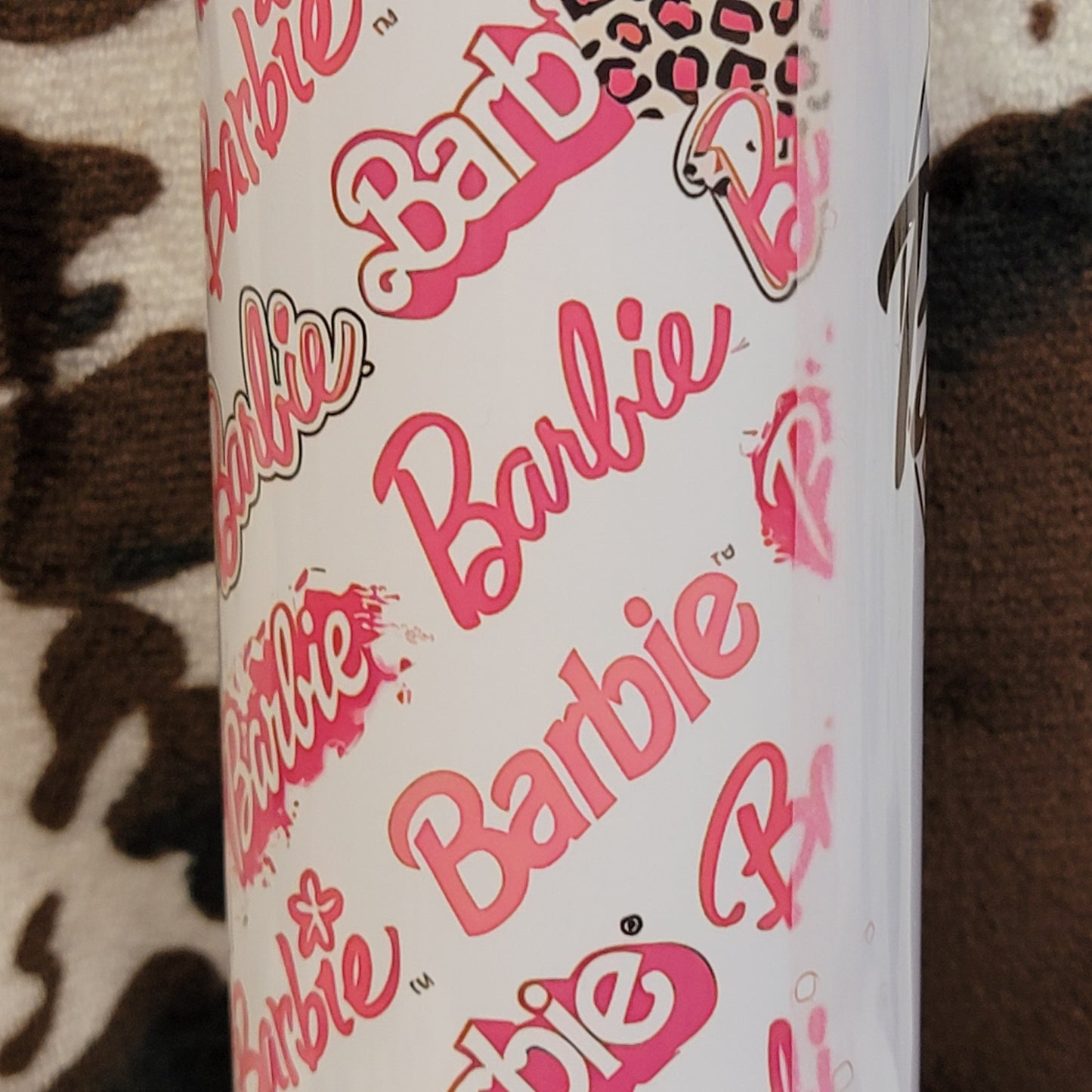 Barbie Animal Print 20oz Skinny Tumbler