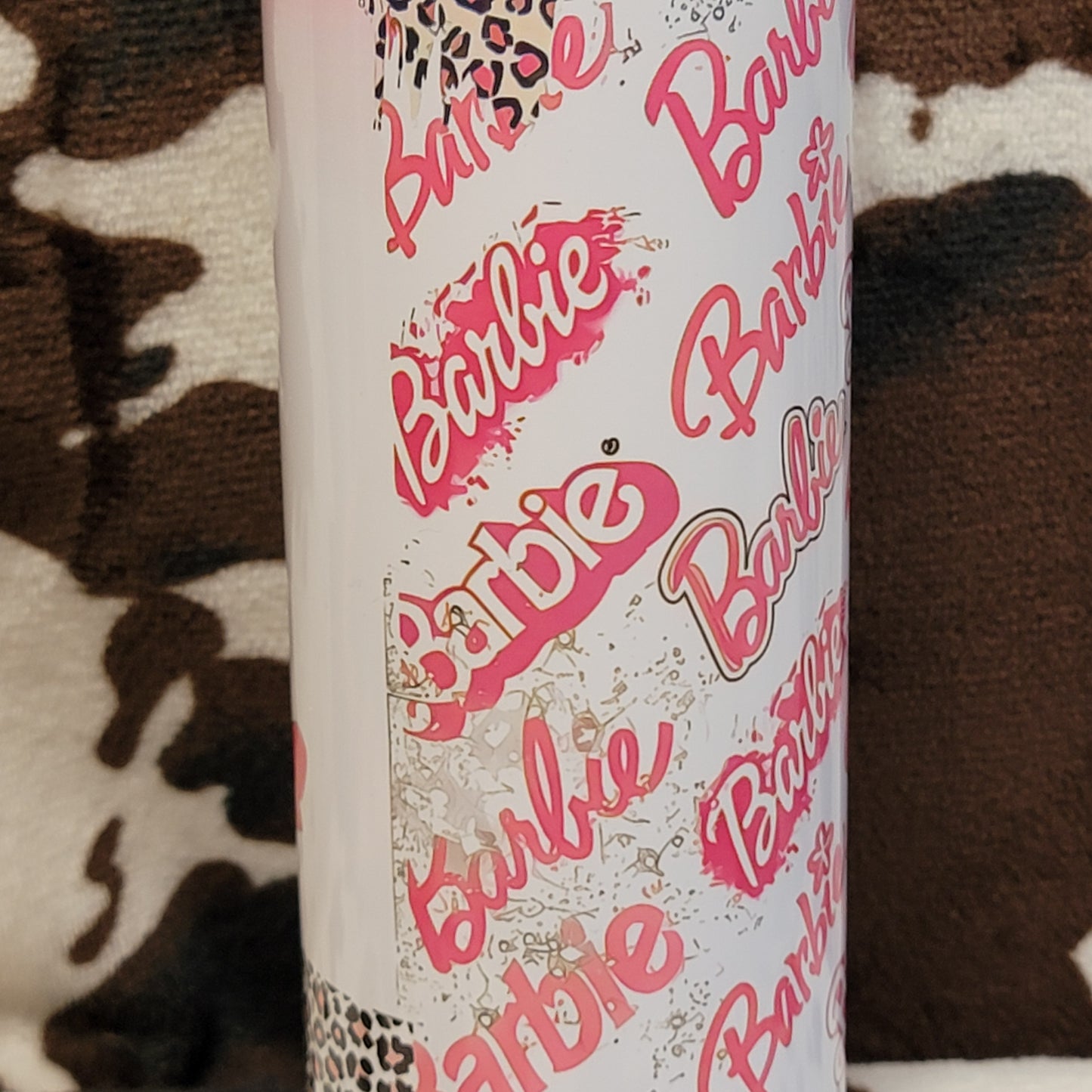 Barbie Animal Print 20oz Skinny Tumbler