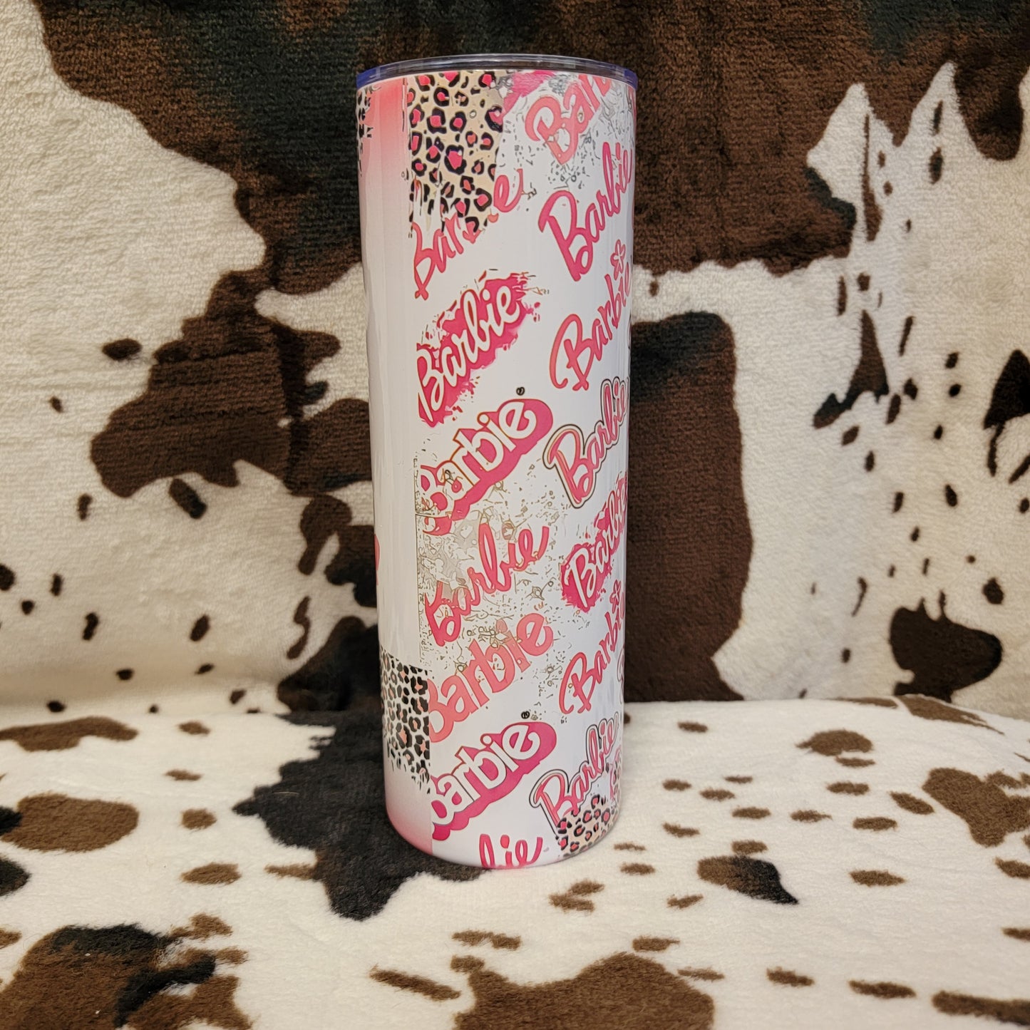 Barbie Animal Print 20oz Skinny Tumbler