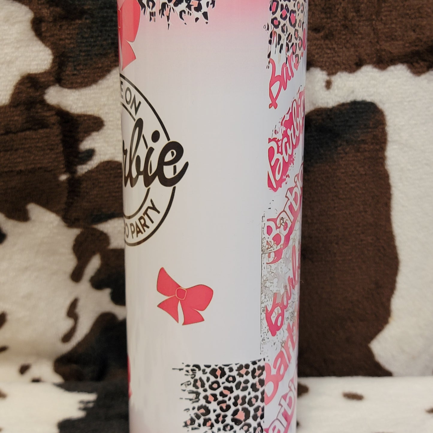 Barbie Animal Print 20oz Skinny Tumbler
