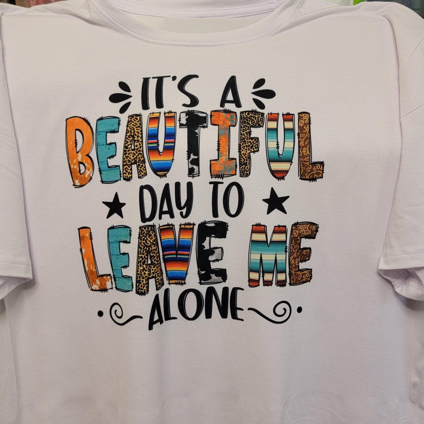 Beautiful Day To Leave Me Alone Graphic T-Shirt
