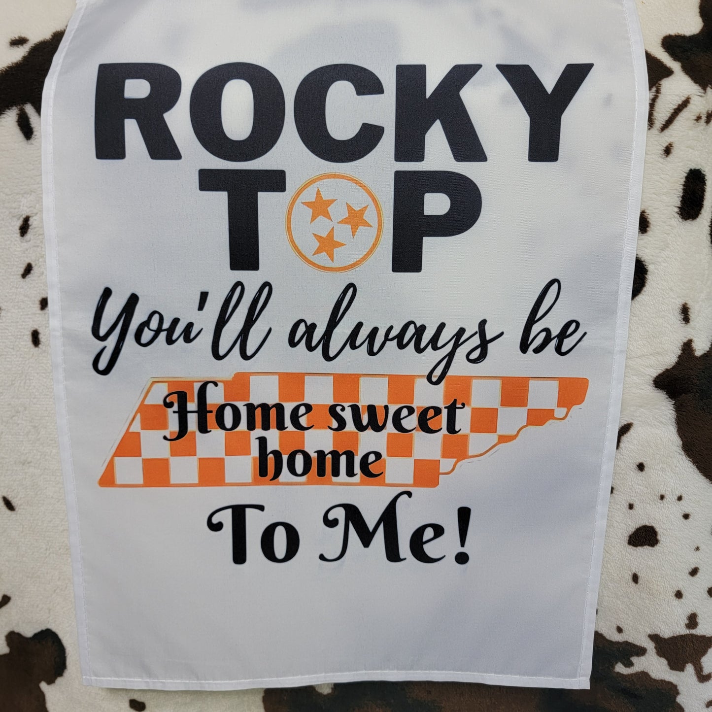 Rocky Top Tennessee Vols Football Garden Flag 12x18