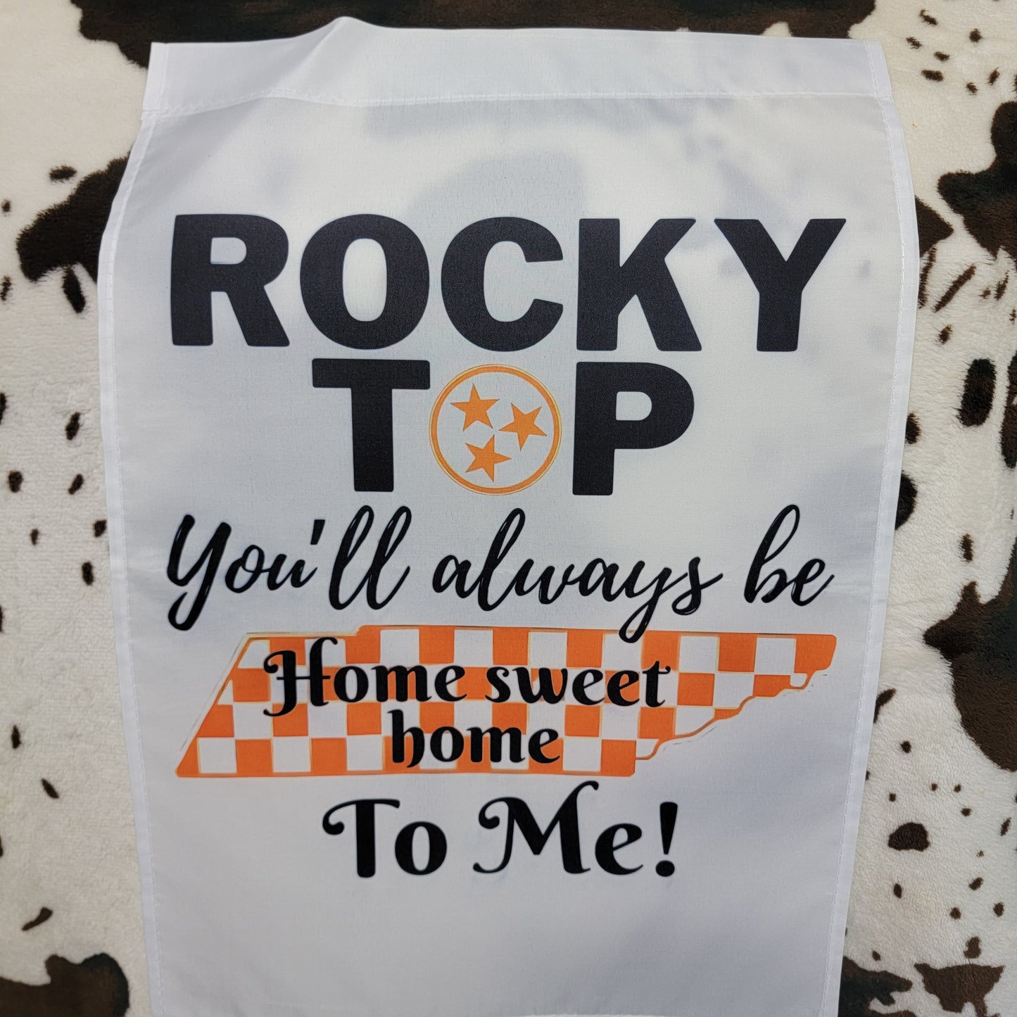 Rocky Top Tennessee Vols Football Garden Flag 12x18