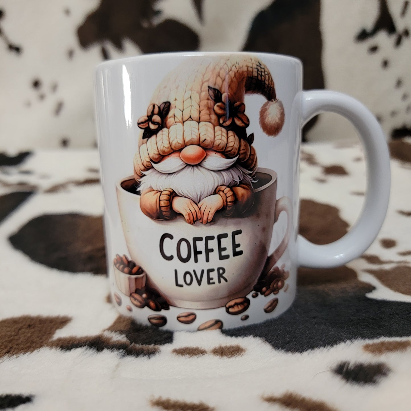 Gnome Coffee Lover 11oz Ceramic Coffee Mug
