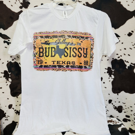 Bud and Sissy Western Graphic T-Shirt