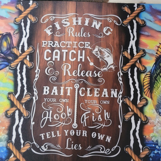 Fishing Bass Mouse Pad