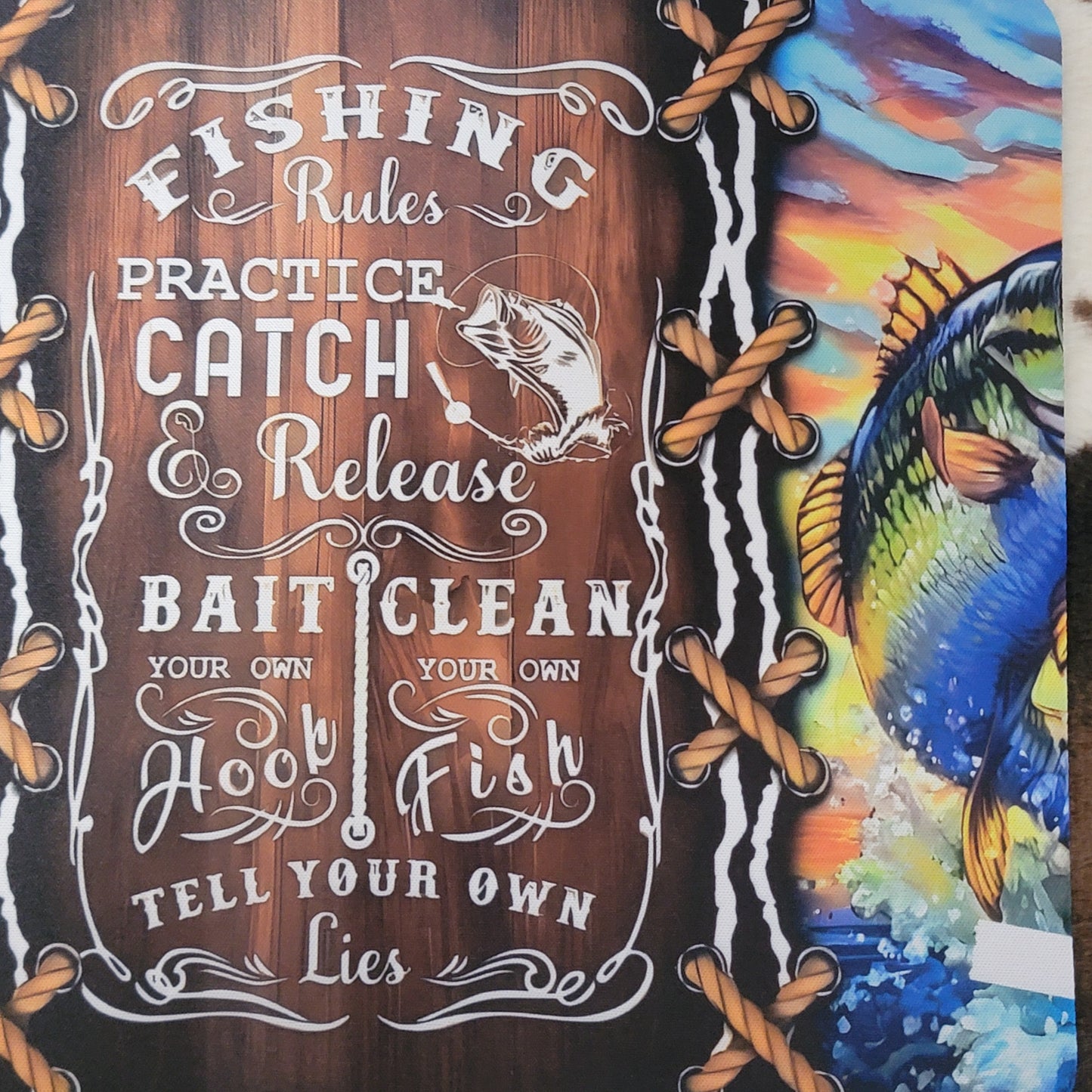 Fishing Bass Mouse Pad