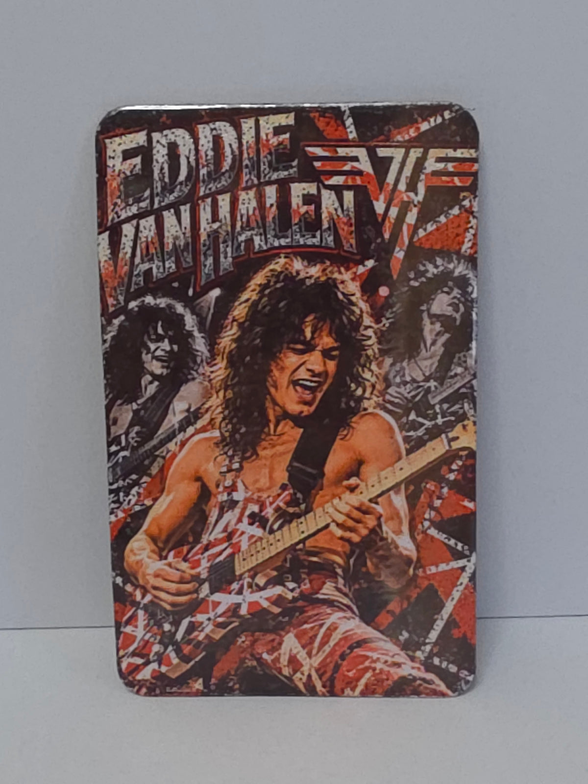 Eddie Van Halen Guitarist Rock Music Magnet 2.3 x 3.6 Inch Vertical