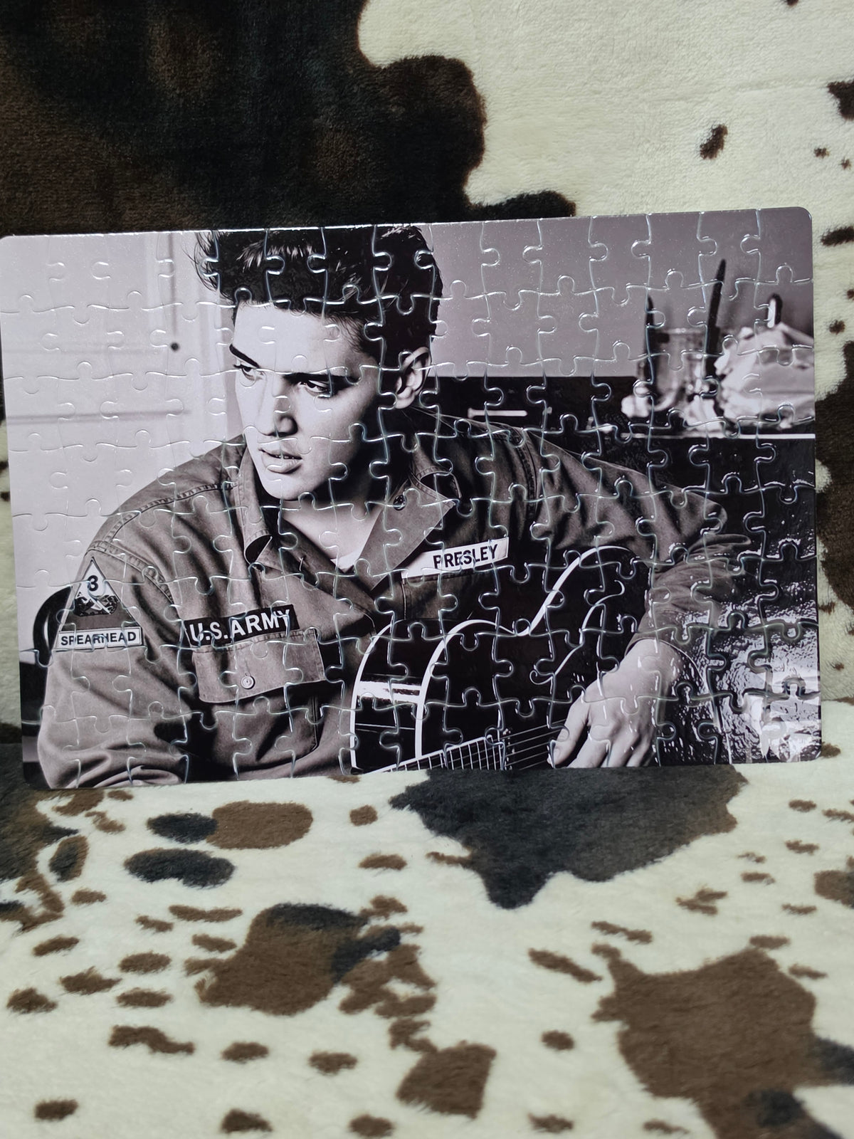 Elvis 120 Piece Handmade Jigsaw Puzzle
