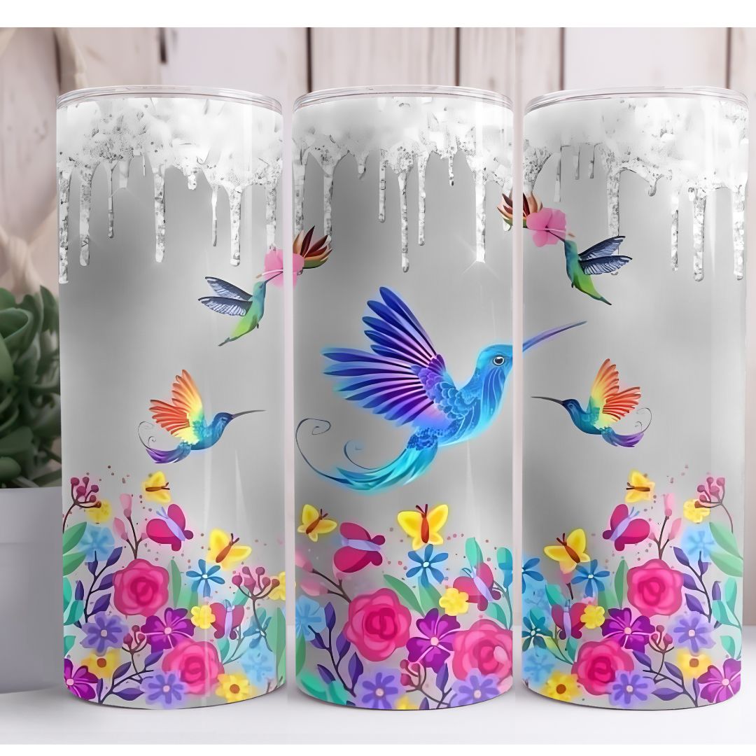 Hummingbird Custom 20oz Skinny Tumbler