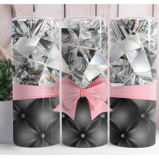 Black Diamonds Custom 20oz Skinny Tumbler