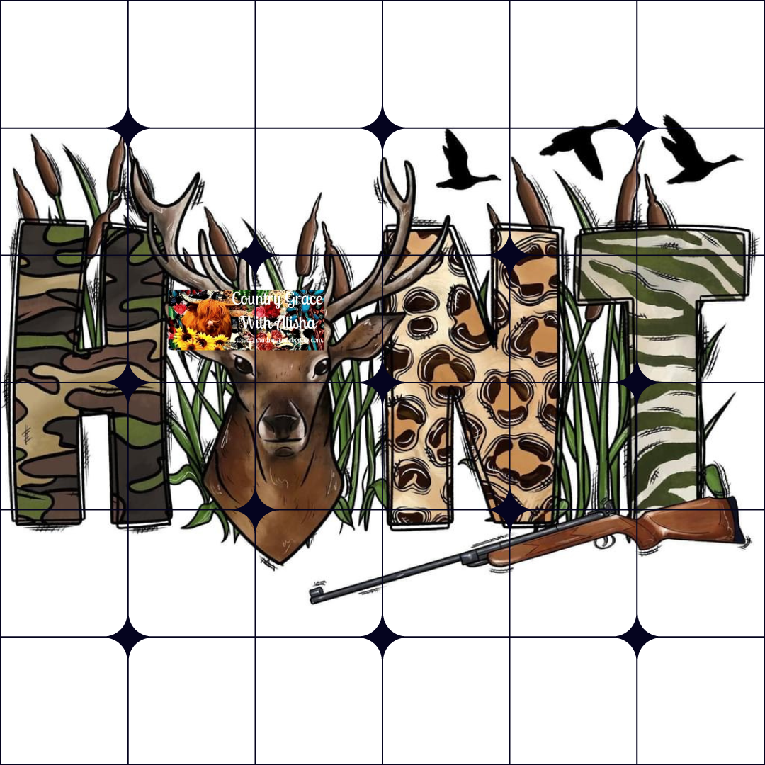 Hunt Ready to Press Sublimation Transfer