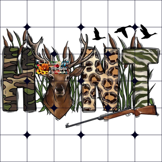Hunt Ready to Press Sublimation Transfer