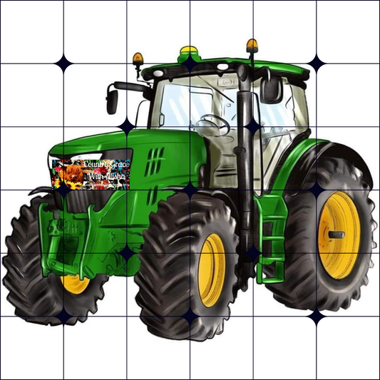 Tractor Ready to Press Sublimation Transfer