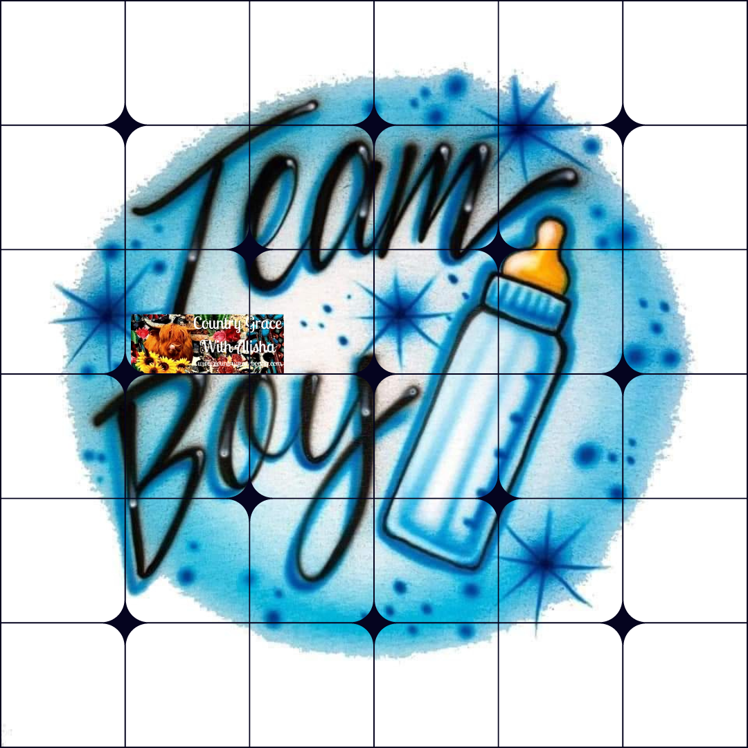 Team Boy Ready to Press Sublimation Transfer