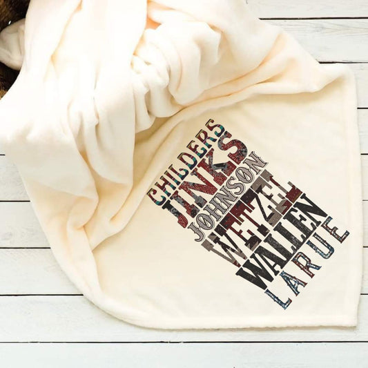 Childers Jinks Wallen Western Throw Blanket