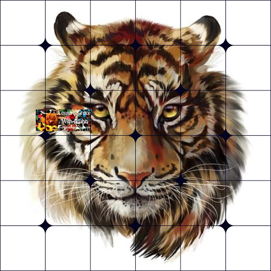 Tigers Ready to Press Sublimation Transfer