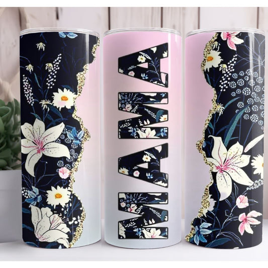 Mama Floral 20oz Skinny Tumbler