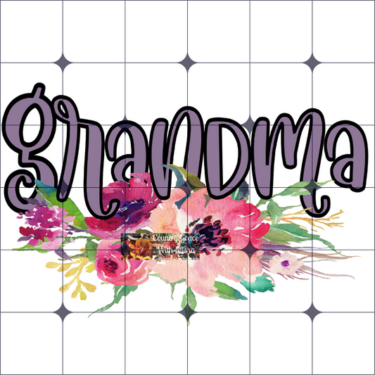 Grandma Ready to Press Sublimation Transfer