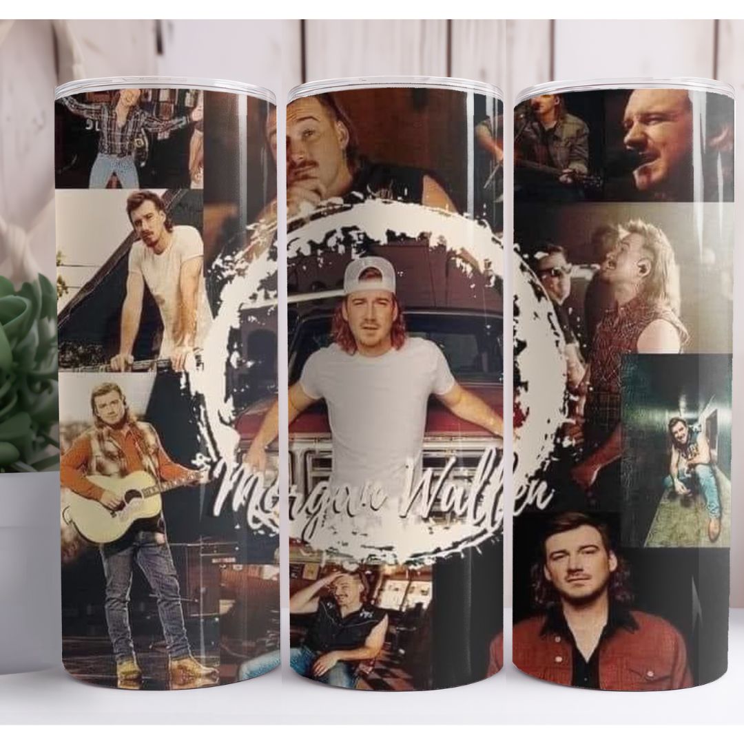 Wallen Collage 20oz Skinny Tumbler