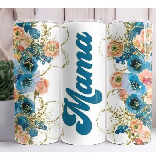 Mama Floral 20oz Skinny Tumbler