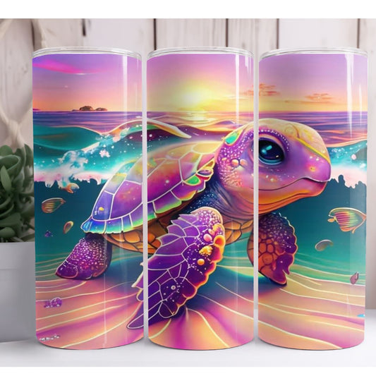 Sea Turtle 20oz Skinny Tumbler