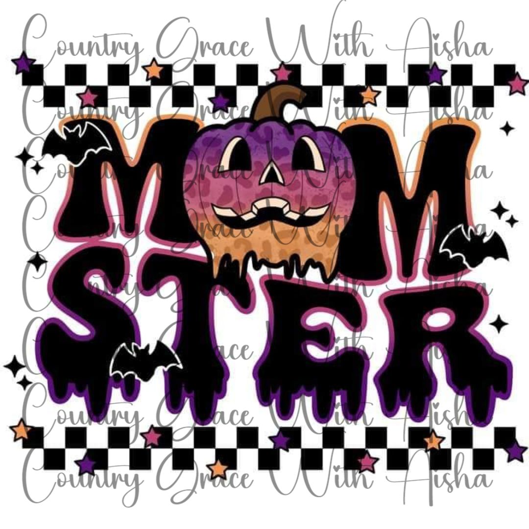 Momster Ready to Press Sublimation Transfer