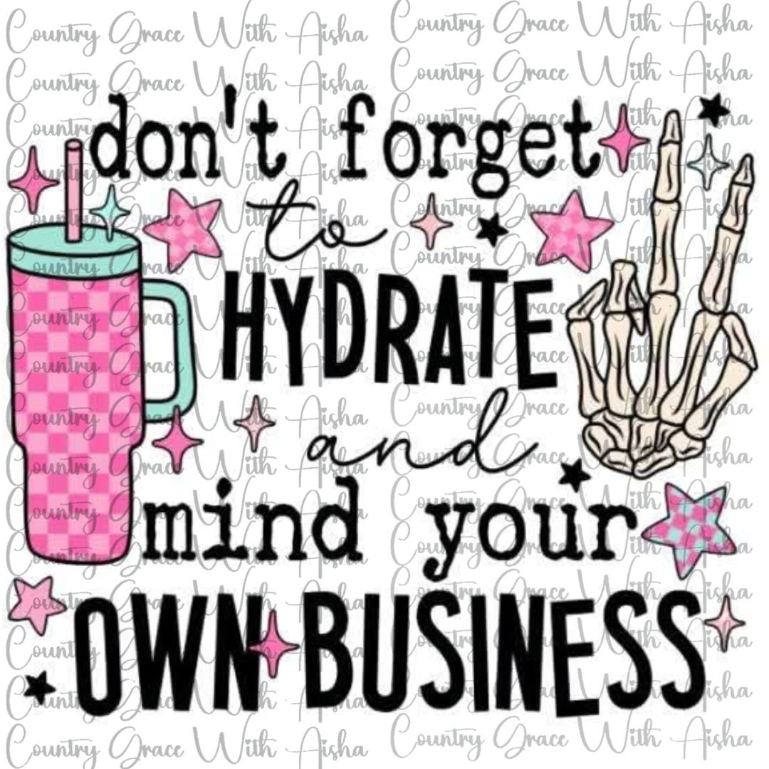 Mind Your Business Ready to Press Sublimation Transfer