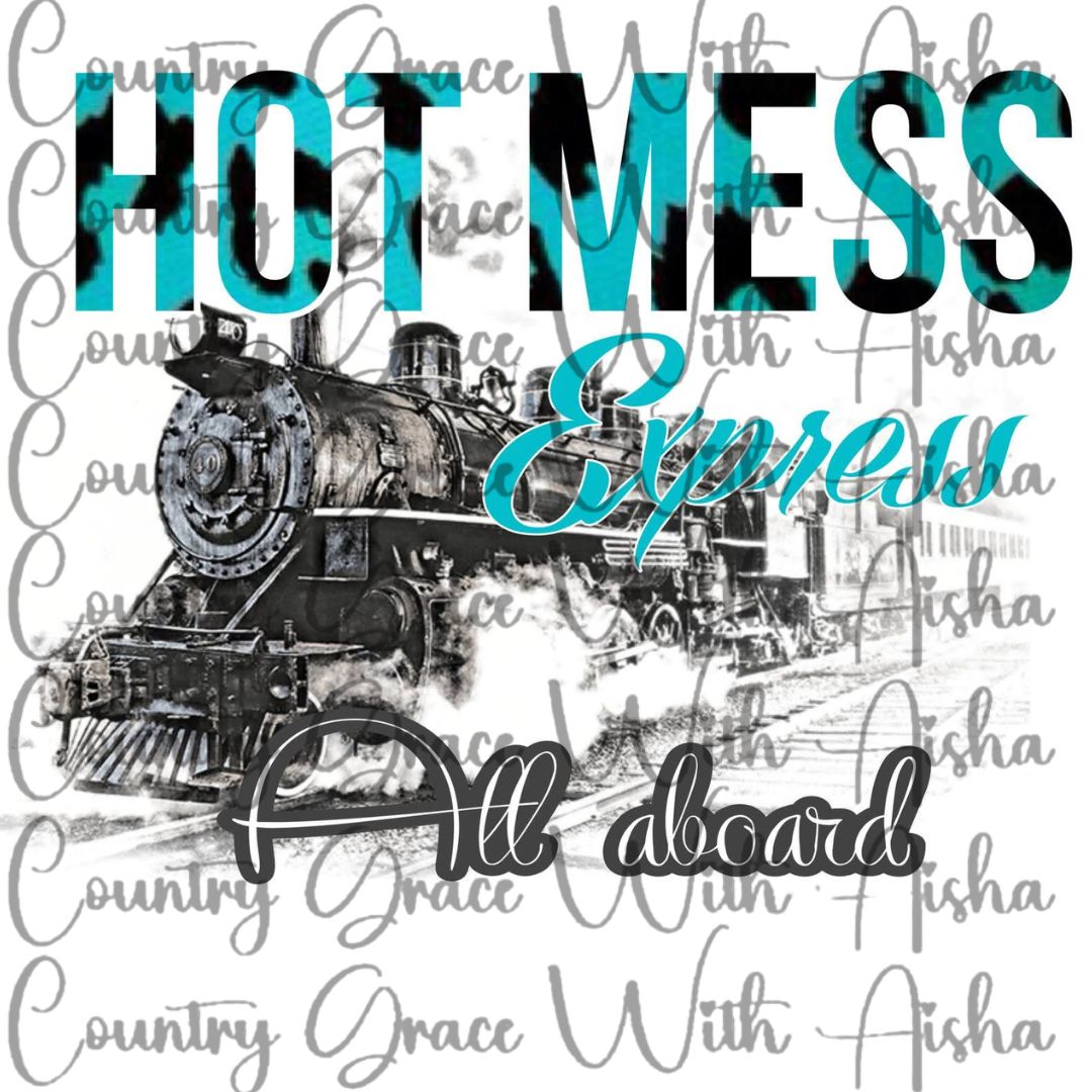 Hot Mess Express Ready to Press Sublimation Transfer