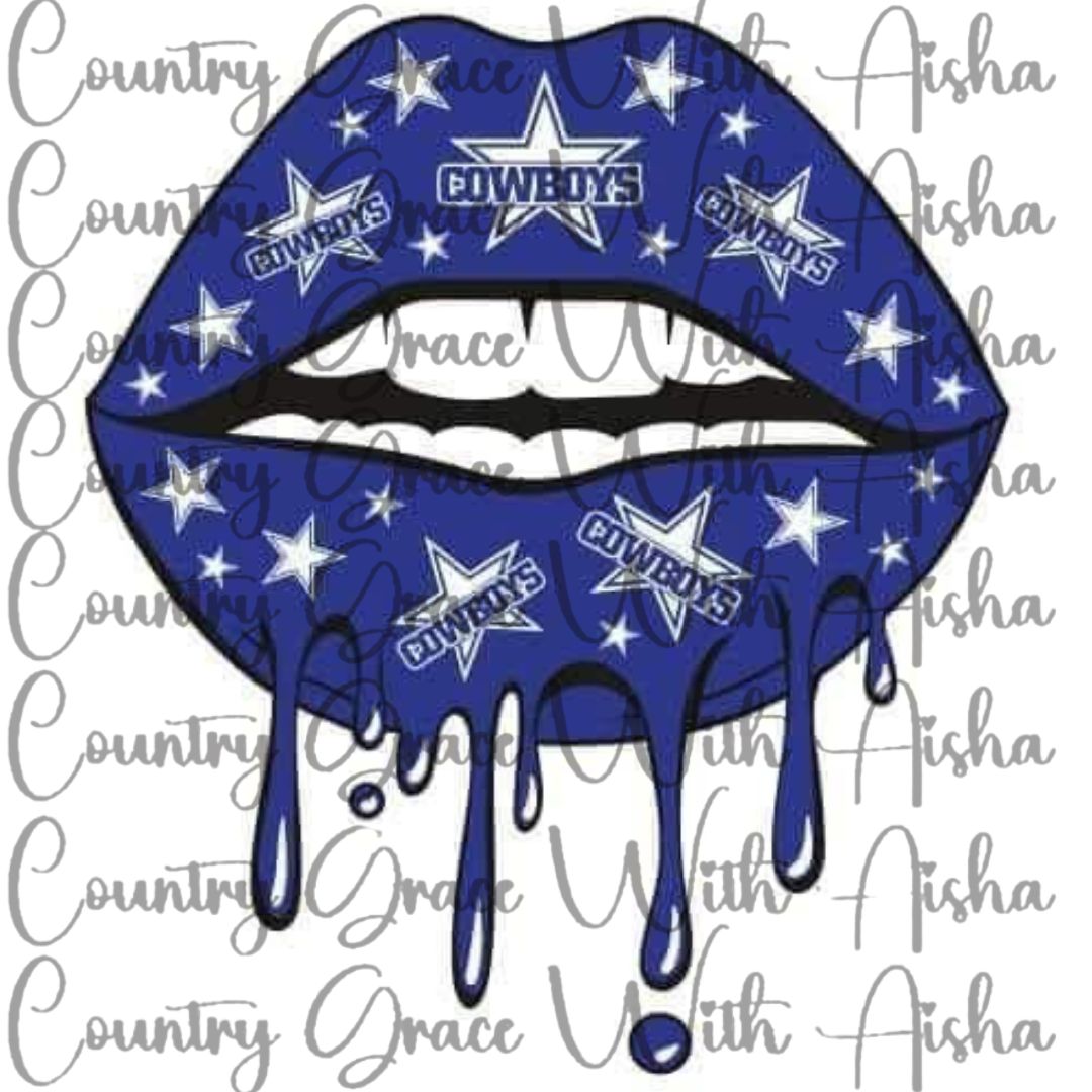 Cowboys Football Ready to Press Sublimation Transfer