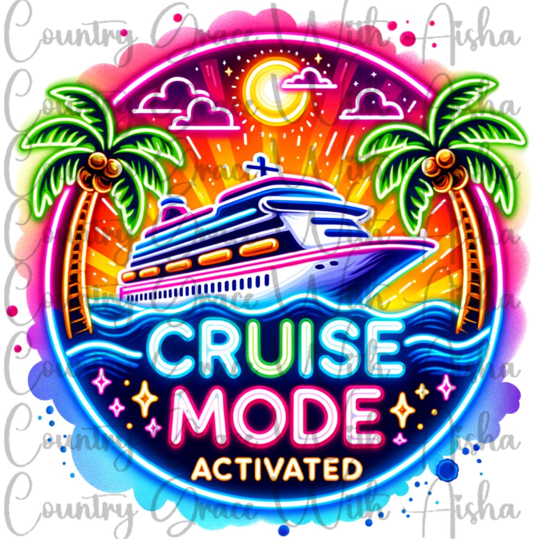 Cruise Mode Ready to Press Sublimation Transfer