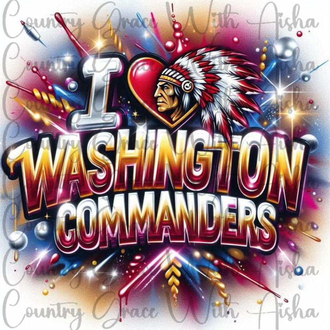 Washington Commanders Ready to Press Sublimation Transfer