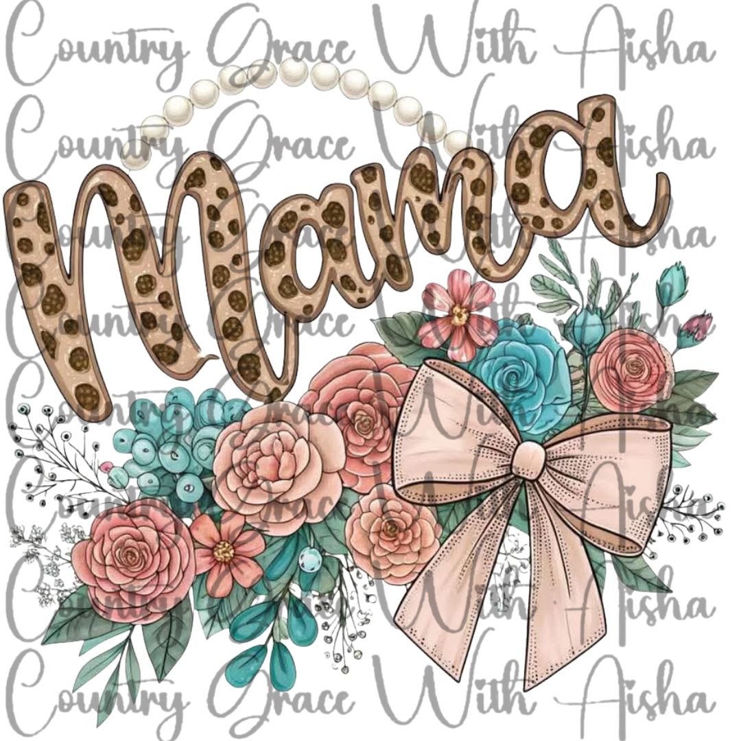 Mama Ready to Press Sublimation Transfer