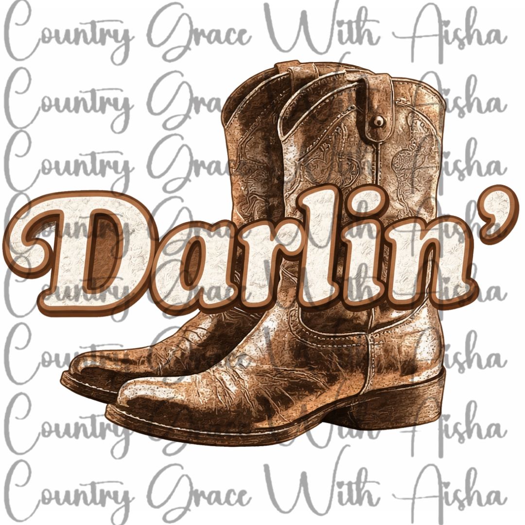 Darlin Ready to Press Sublimation Transfer