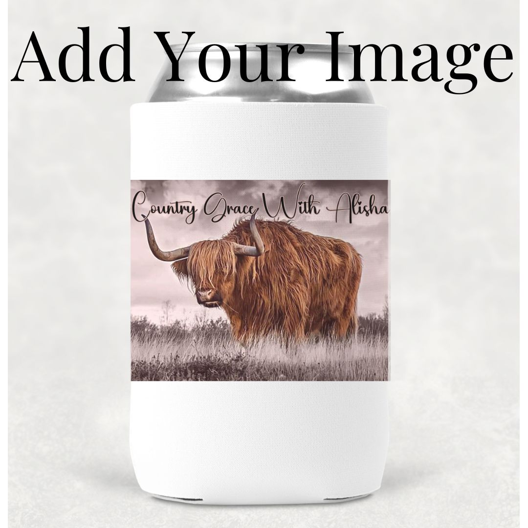 Customizable Can Cooler Koozie