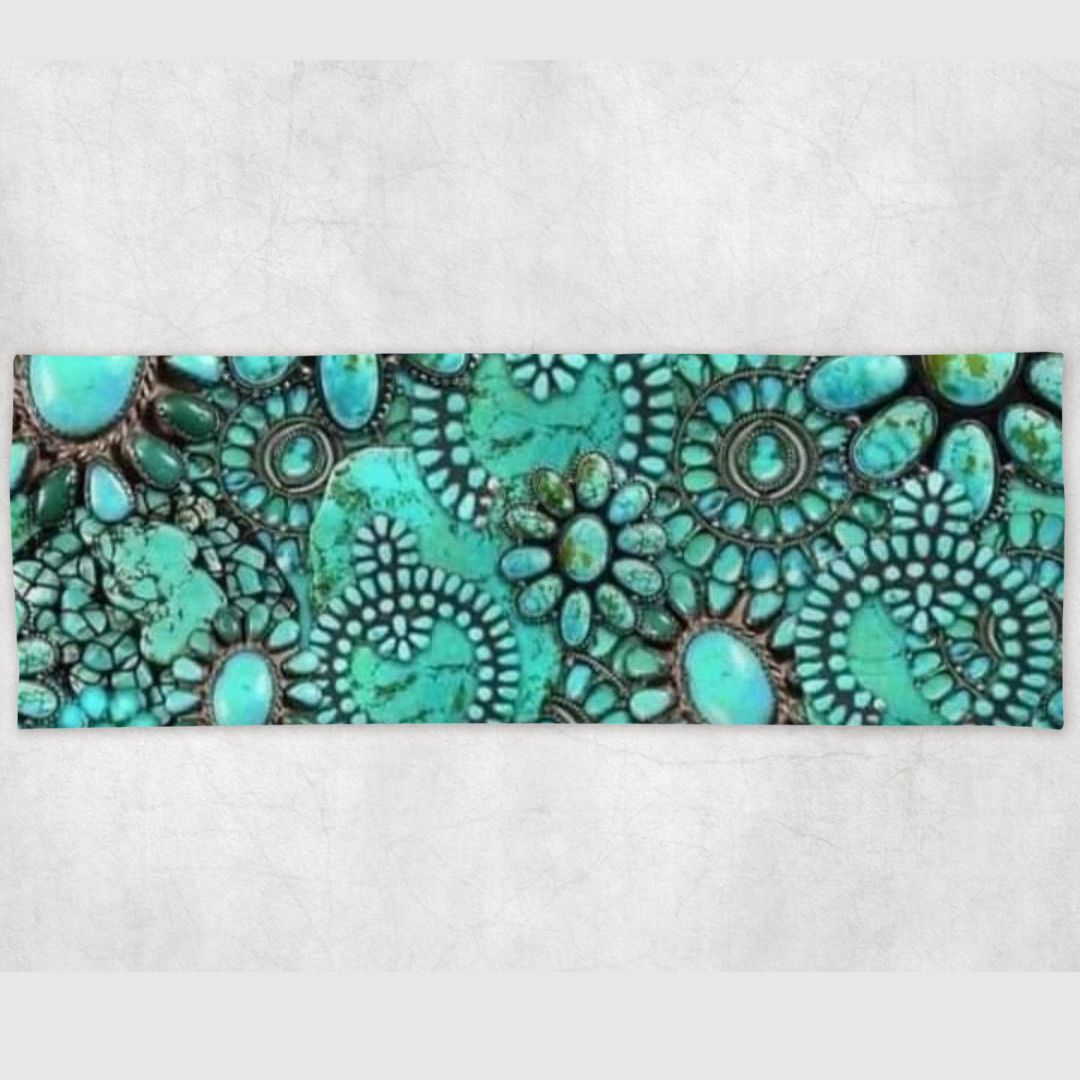 Turquoise Stone Yoga Headband