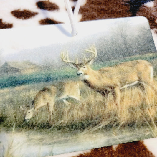 Deer Unscented Car Air Freshener