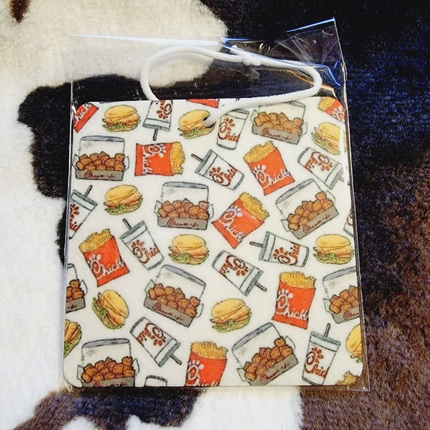 Chicken and Fries Unscented Car Air Freshener