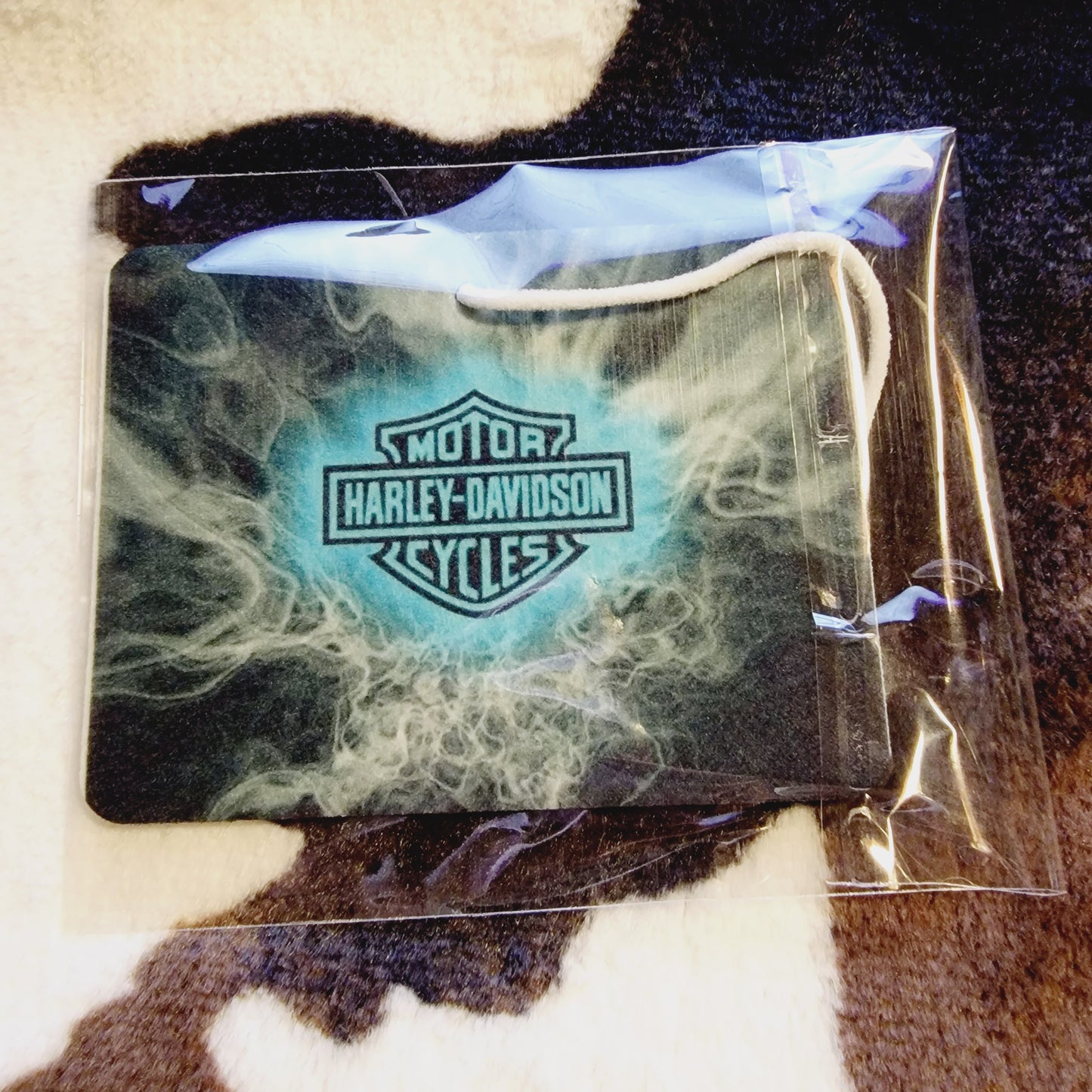 Harley Teal Unscented Car Air Freshener