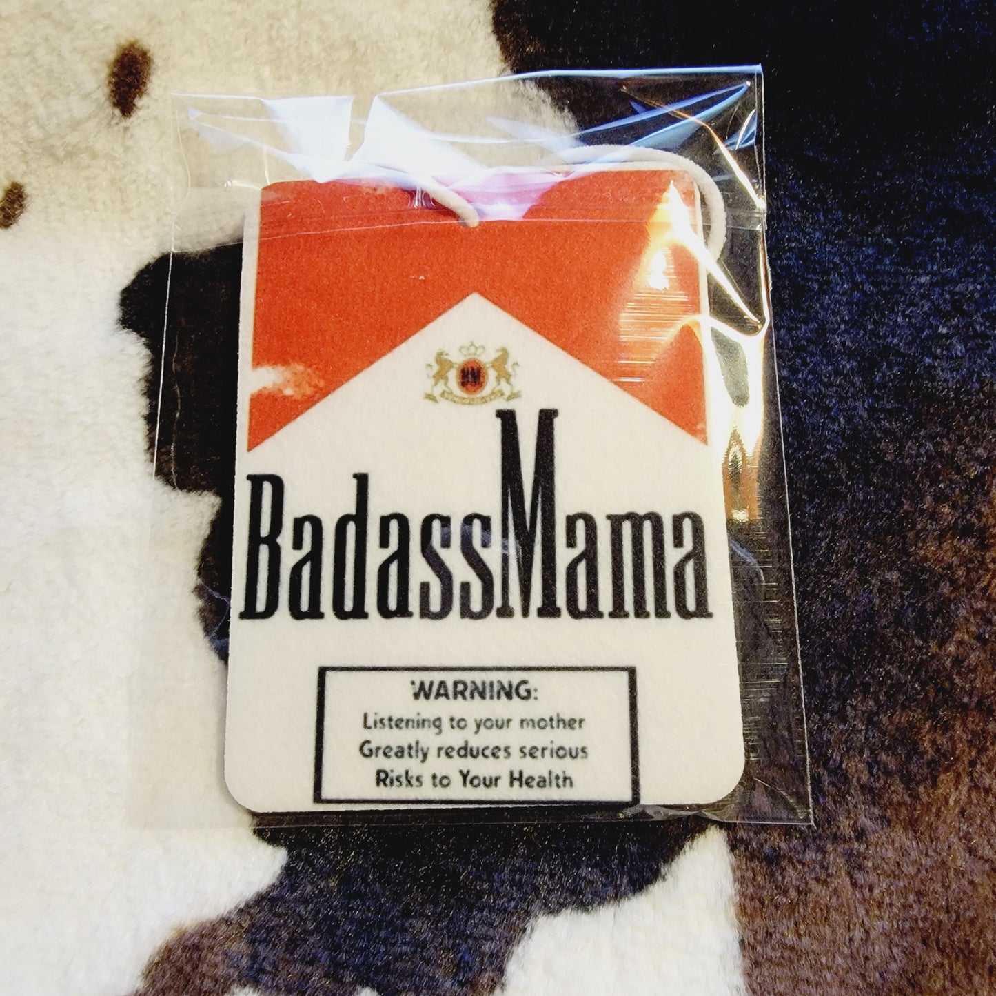 Badass Mama Unscented Car Air Freshener
