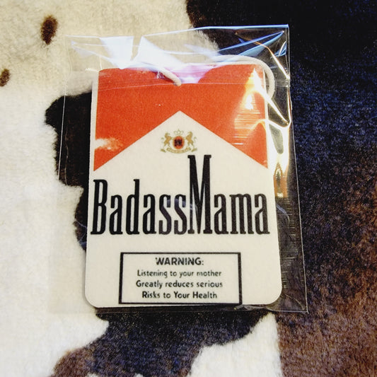 Badass Mama Unscented Car Air Freshener