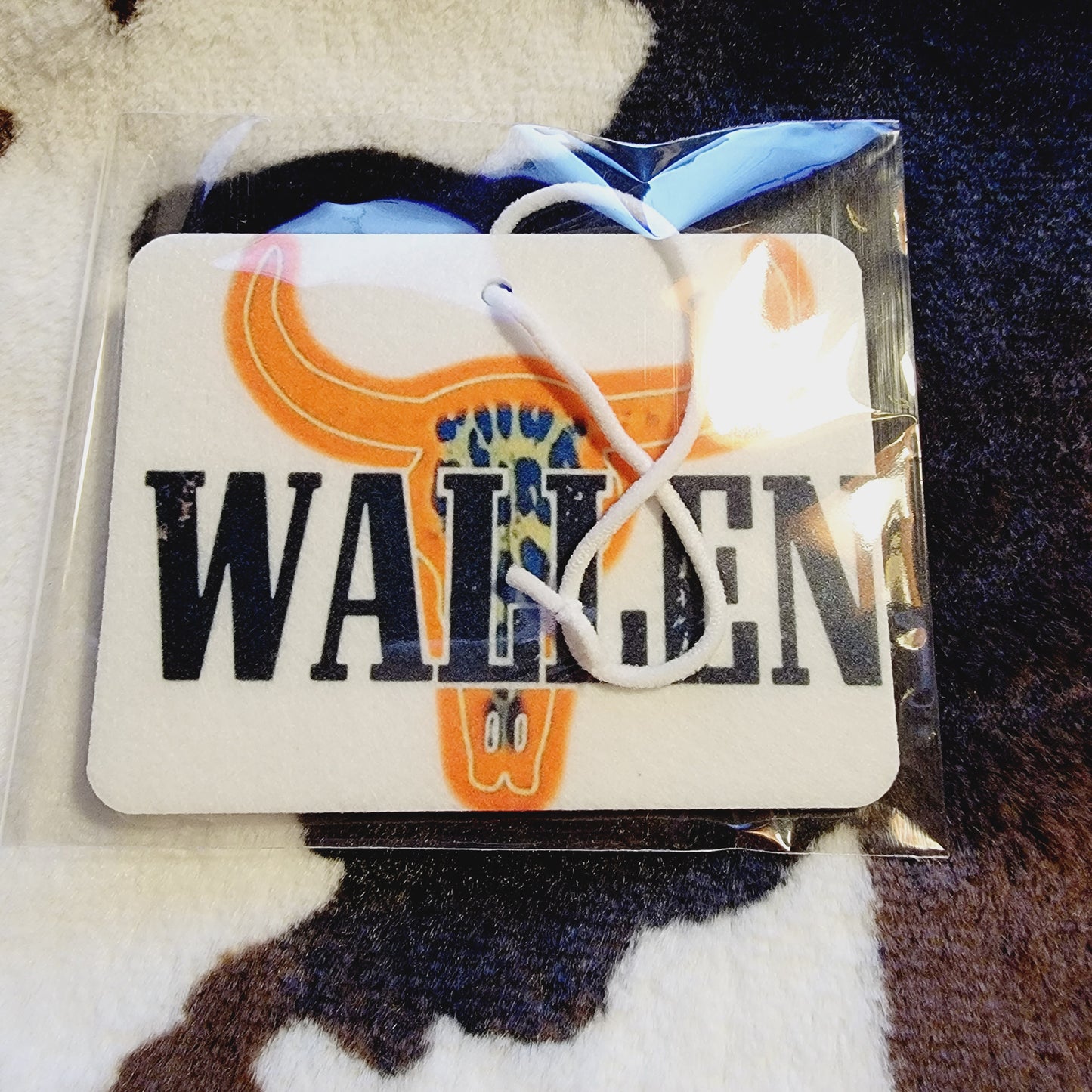 Wallen Bull Skull Unscented Car Air Freshener