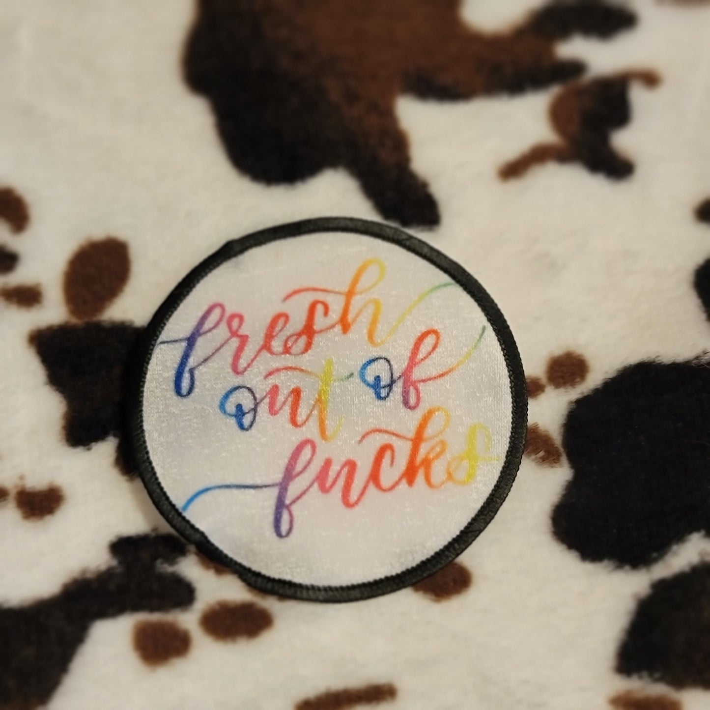 Fresh Out Of F**** Hat Patch